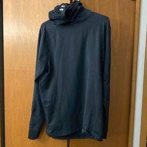 Under armour running  long sleeve hooded thermal size large men